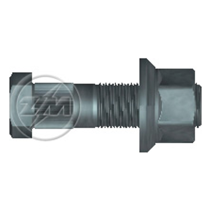 Kit 30 Parafuso Roda M22-1,5x82/92,5xCH32xH27 - ZM - 4002250