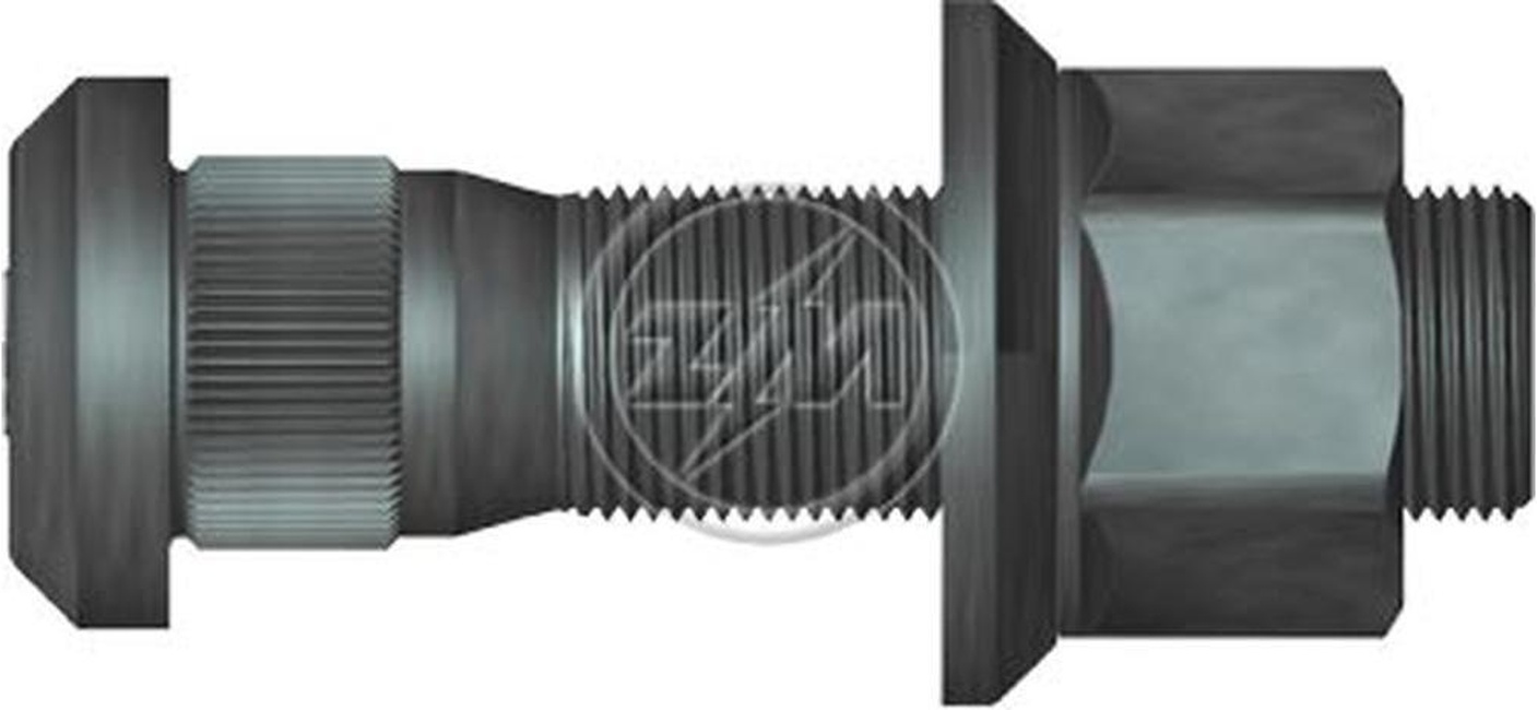 Kit 12 Parafuso Roda M22-1,5x88,5/99xCH33xH30 - ZM - 4002270