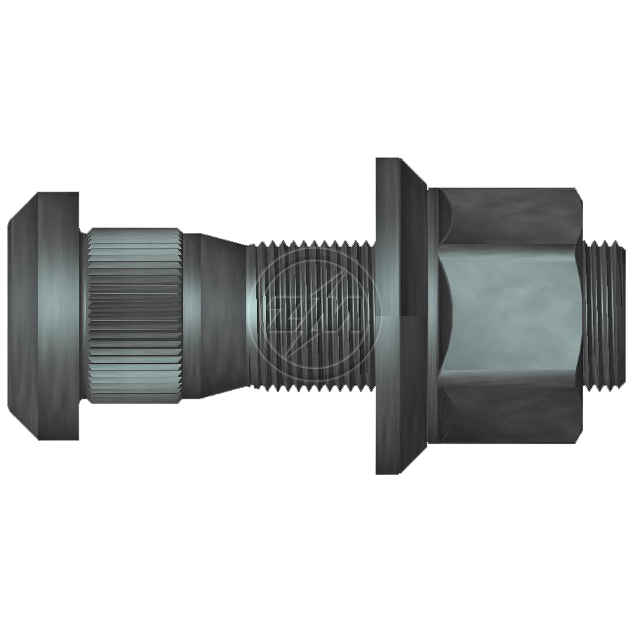Prisioneiro de Roda com Porca M22-1,5 X 79/89,5 X Ch33 X H30 Caixa com 30 Unidades para Volvo B 7 - ZM - 40.022.77