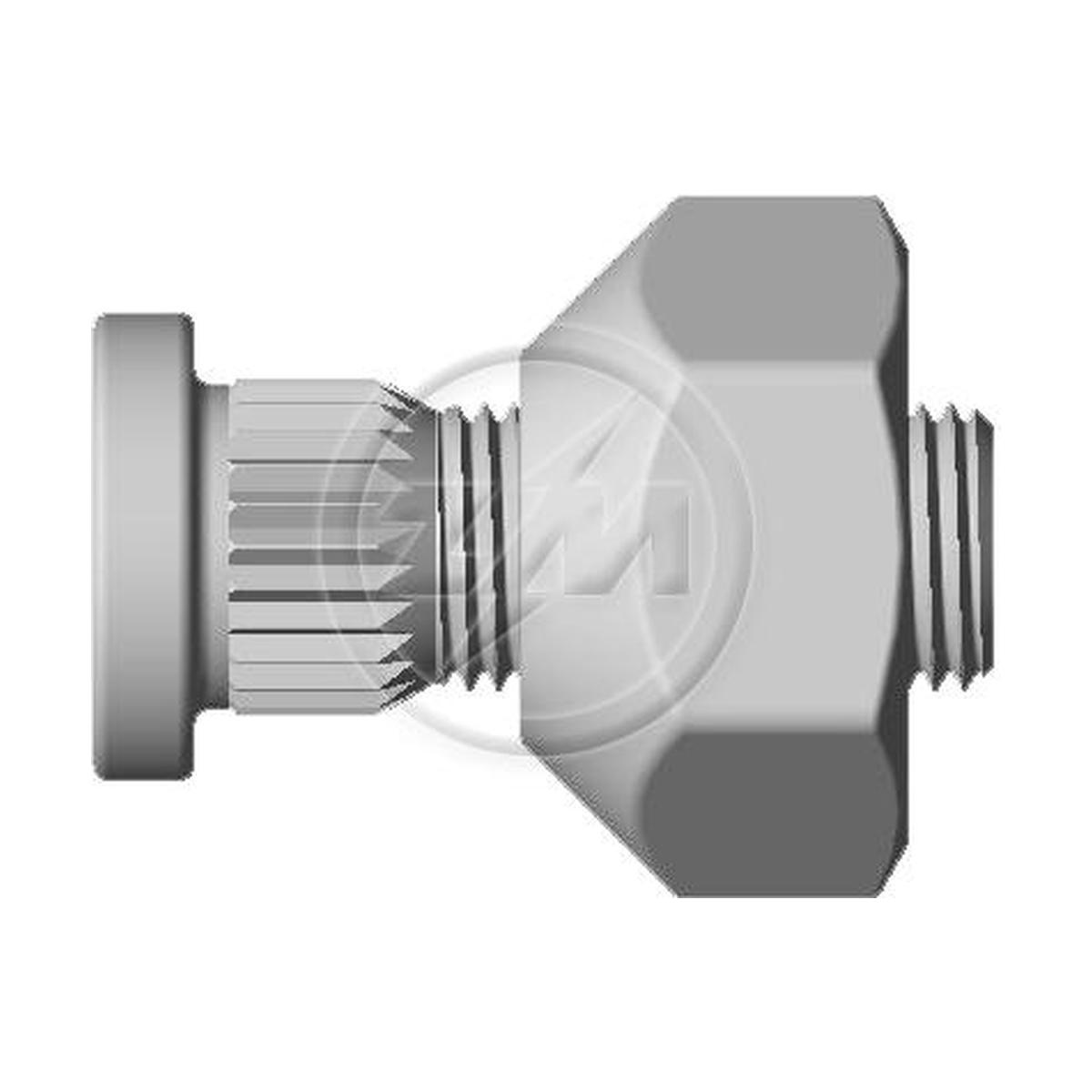Kit 50 Parafuso Roda 1/2"x34,9/39,4xCH1.1/16" - ZM - 4010230