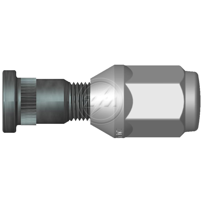 Prisioneiro de Roda com Porca Caixa com 46 Unidades para Ford F-100 e F-1000 - ZM - 40.102.61