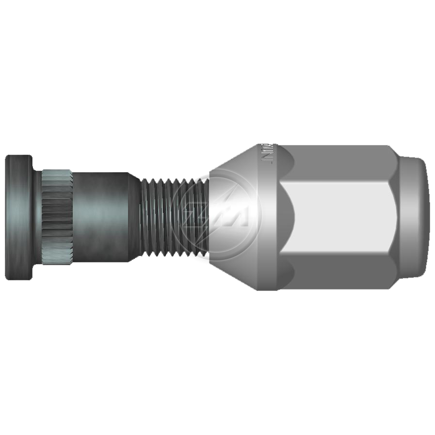 Prisioneiro de Roda com Porca Caixa com 46 Unidades para Ford F-1000 e Ranger - ZM - 40.102.62
