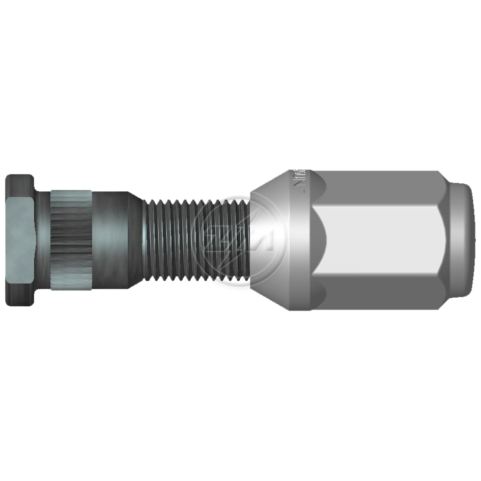 Prisioneiro de Roda com Porca Caixa com 46 Unidades para Ford Ranger - ZM - 40.102.64