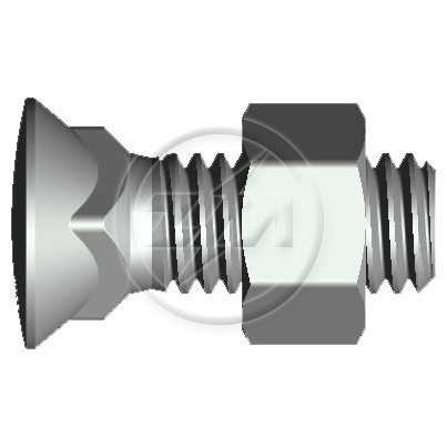 Kit 50 Parafuso para Arados 1/2"-12BSWx1,1/2" - ZM - 4012062