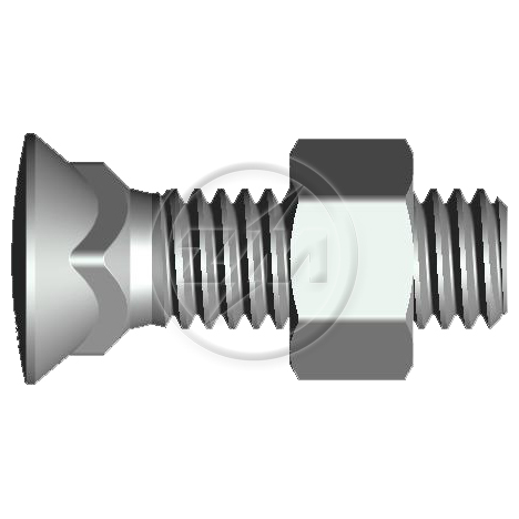Kit 50 Parafuso para Arados 1/2"-12BSWx1,3/4" - ZM - 4012063