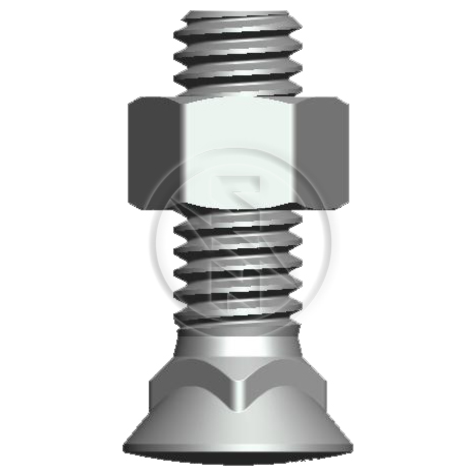 Kit 50 Parafuso para Arados 1/2"-12BSWx1,3/4" - ZM - 4012063