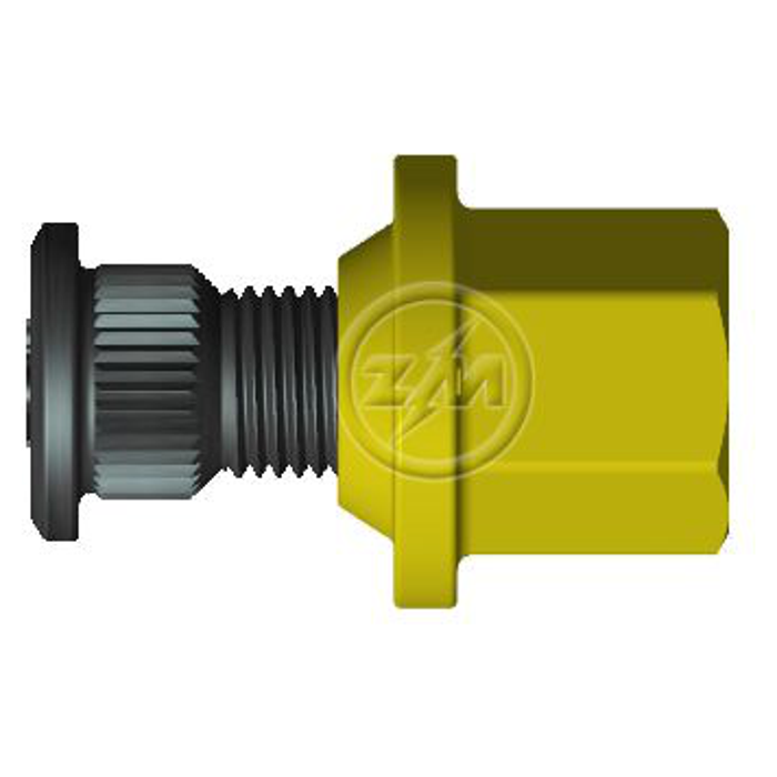 Kit 80 Parafuso Roda M12-1,25x37/40xCH19xH24,5 - ZM - 4021262