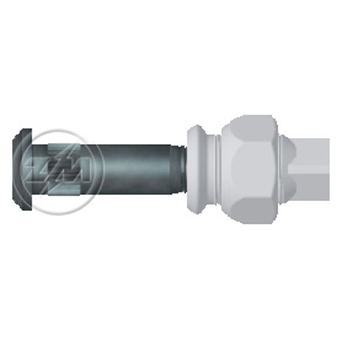 Prisioneiro de Roda com Porca Caixa com 12 Unidades para Ford F-19000 e F-750 - ZM - 40.304.04
