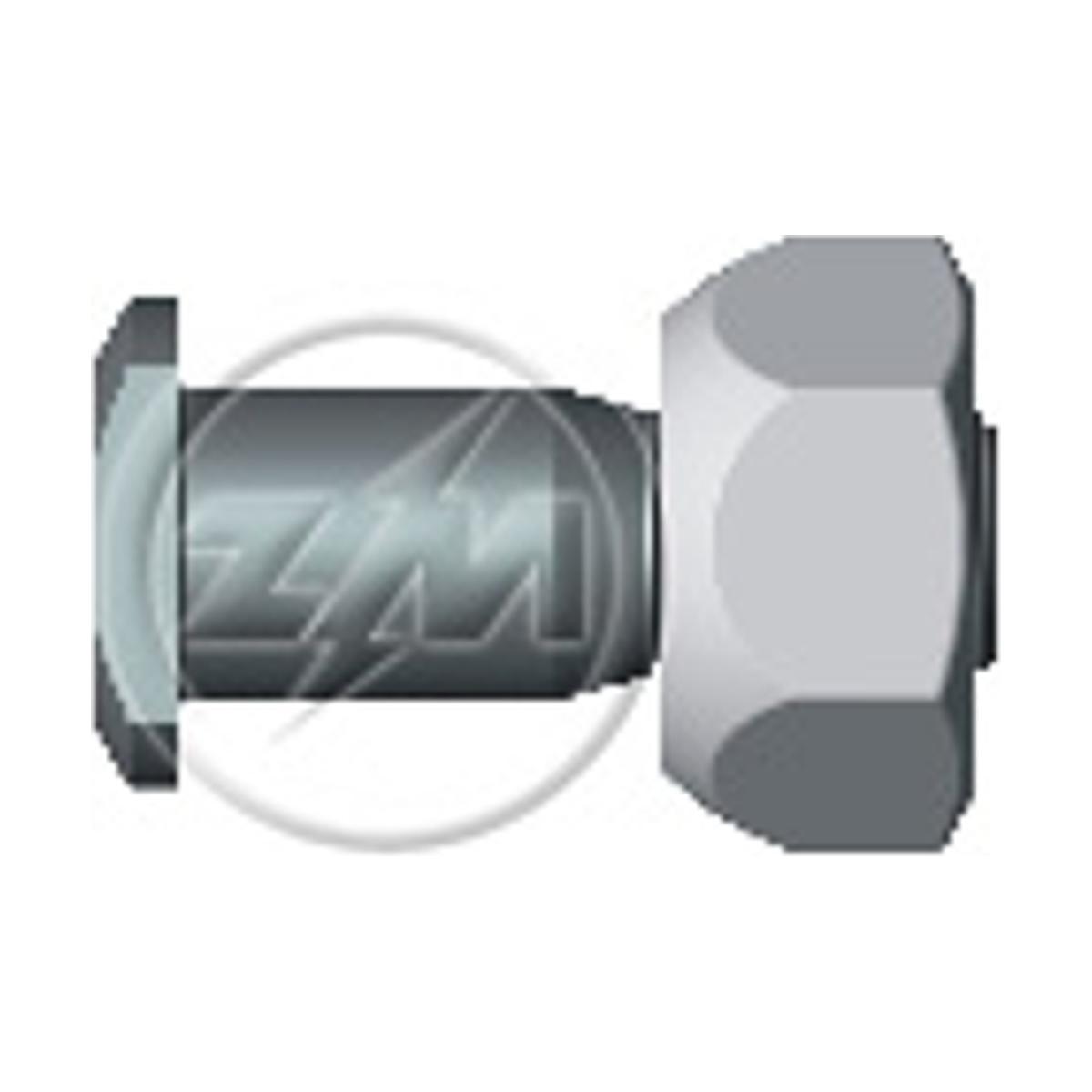 Kit 12 Parafuso Roda Esquerdo 3/4"16x57,5/63,5 - ZM - 4030411