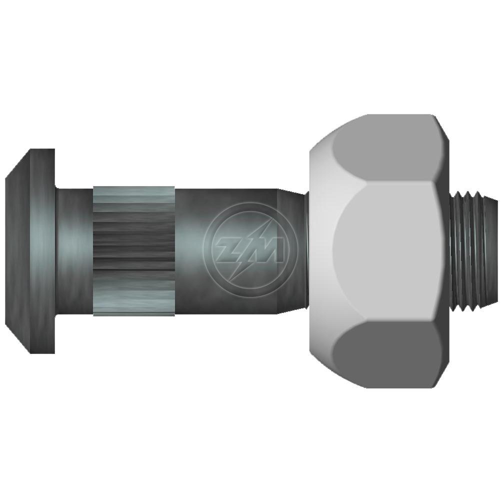Prisioneiro de Roda com Porca Caixa com 12 Unidades para Volkswagen 13-130 e 14-140 - ZM - 40.304.32