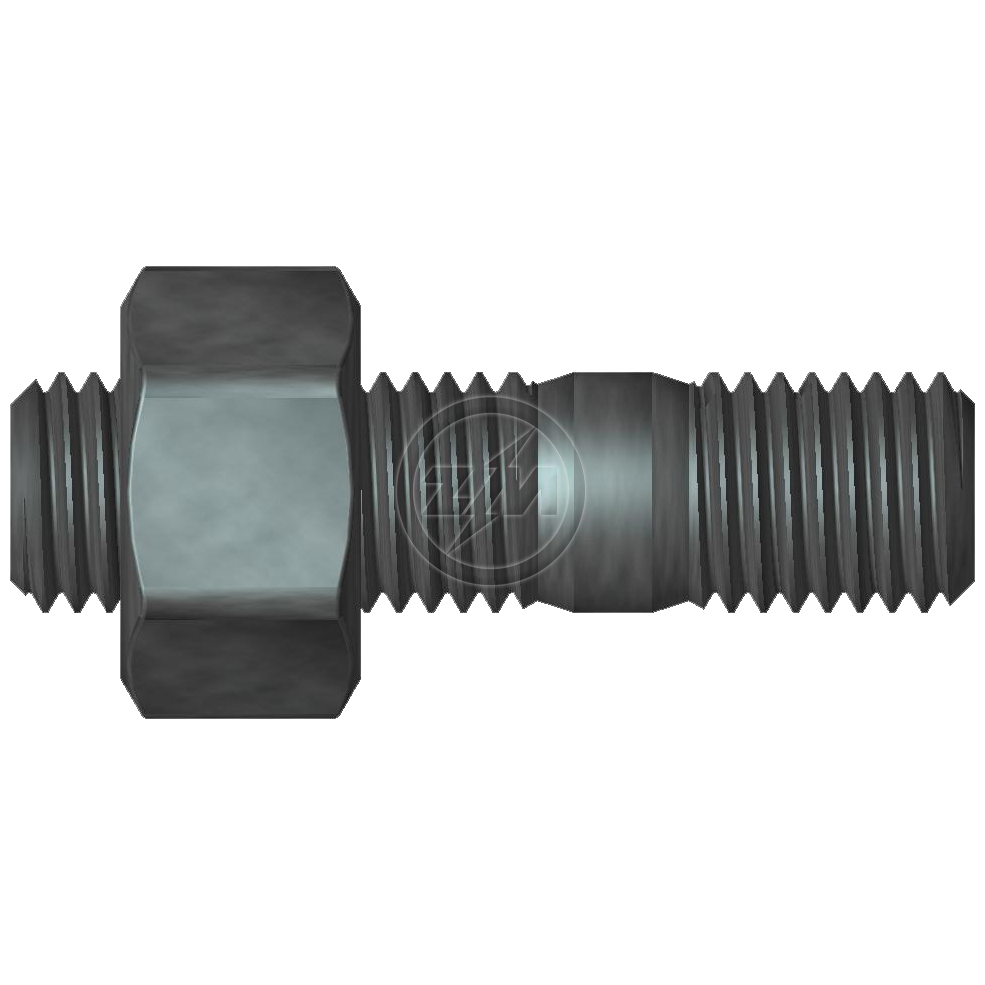 Kit 28 Prisioneiro Roda 3/4"x3/4"x3" CH1,1/4" - ZM - 4034080