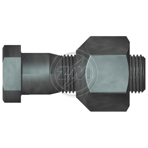 Kit 46 Parafuso Roda 5/8"x50,8/58,4xCH1.1/16" - ZM - 4050842