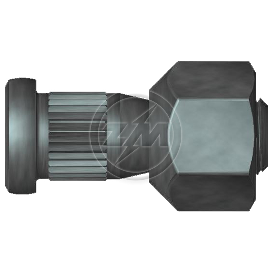 Kit 46 Parafuso Roda 5/8"x47,6/54xCH1.1/16" - ZM - 40.508.43