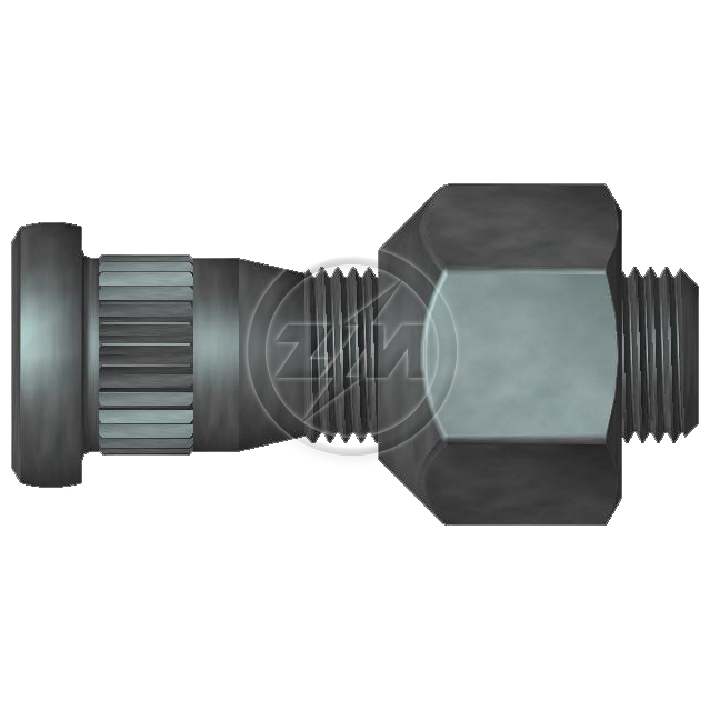Kit 30 Parafuso Roda 5/8"x55,6/62xCH1.1/16" - ZM - 40.508.44