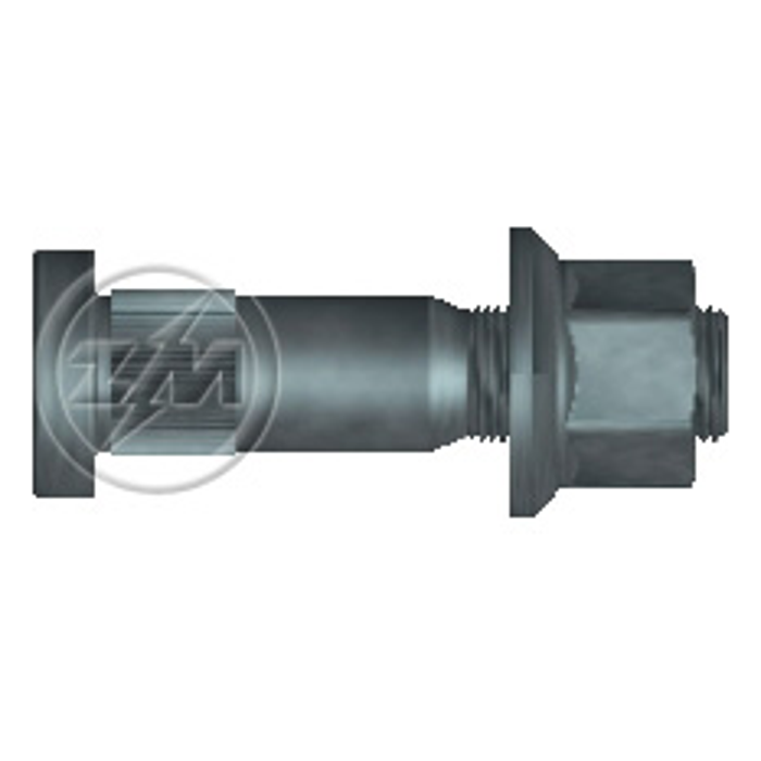 Kit 12 Parafuso Roda 7/8"x102/112xCH1.5/16" - ZM - 40.708.02