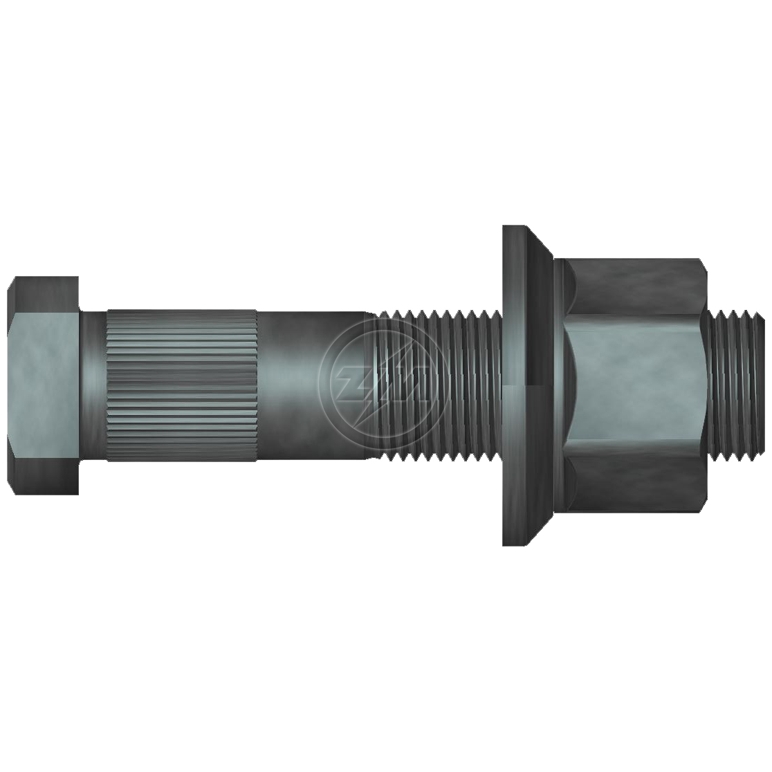 Kit 12 Parafuso Roda 7/8"x100/110,5xCH1.5/16" - ZM - 4070839