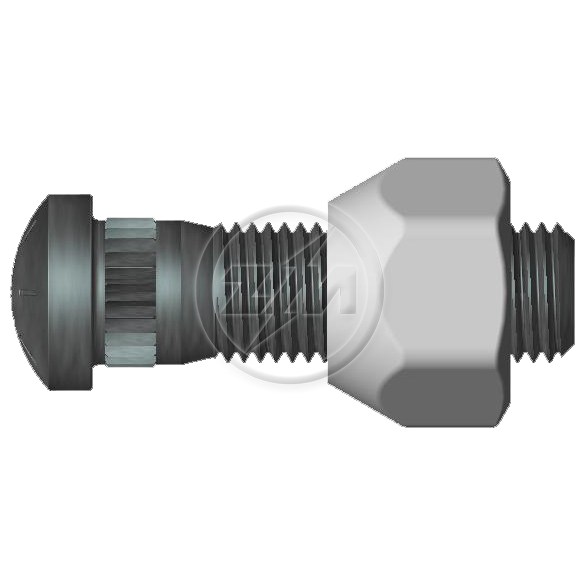 Kit 80 Parafuso Roda 7/16"x38,1/44,5xH14,5ART - ZM - 4071602