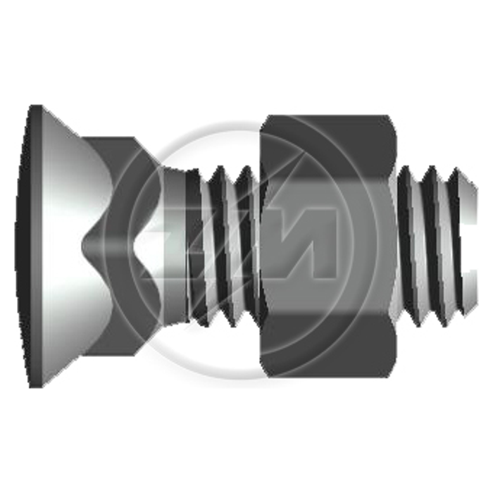 Kit 100 Parafuso Arados 7/16"x 1,1/4"xCH5/8" - ZM - 4076161