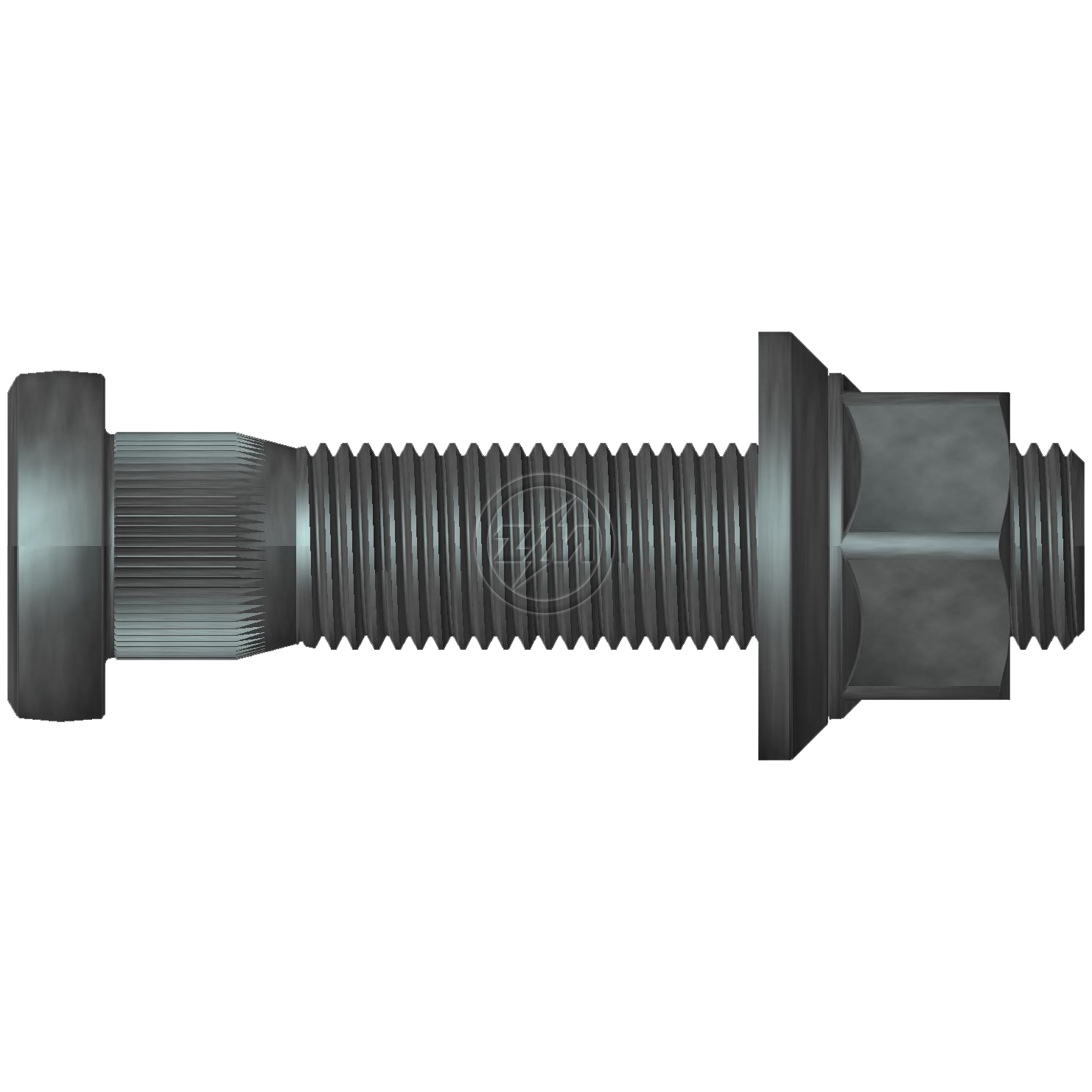 Kit 12 Parafuso Roda 7/8"x105/115,5xCH1.5/16" - ZM - 4078015