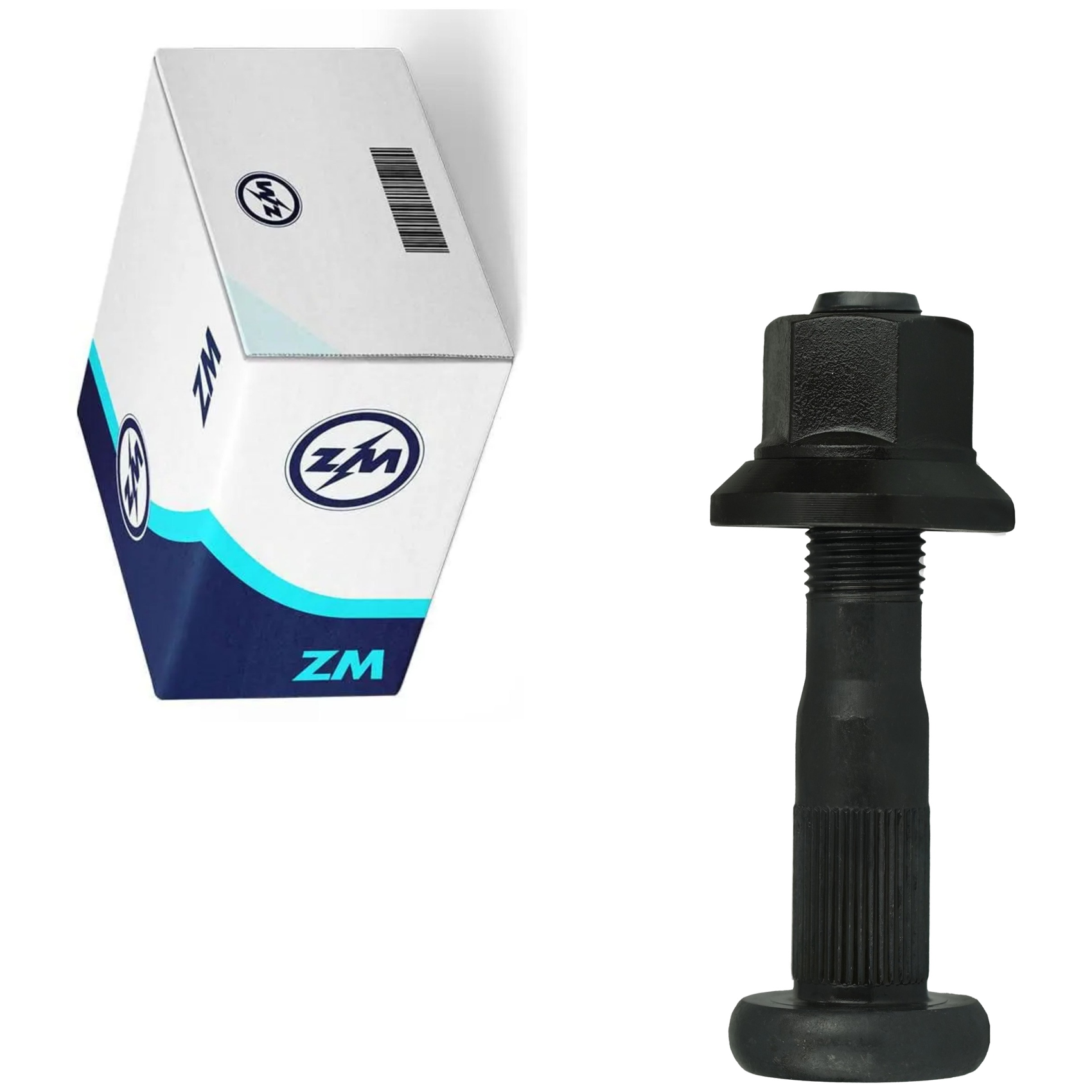 Prisioneiro de Roda com Porca Caixa com 25 Unidades para Chevrolet D-40 e GMC D-40 - ZM - 40.916.21