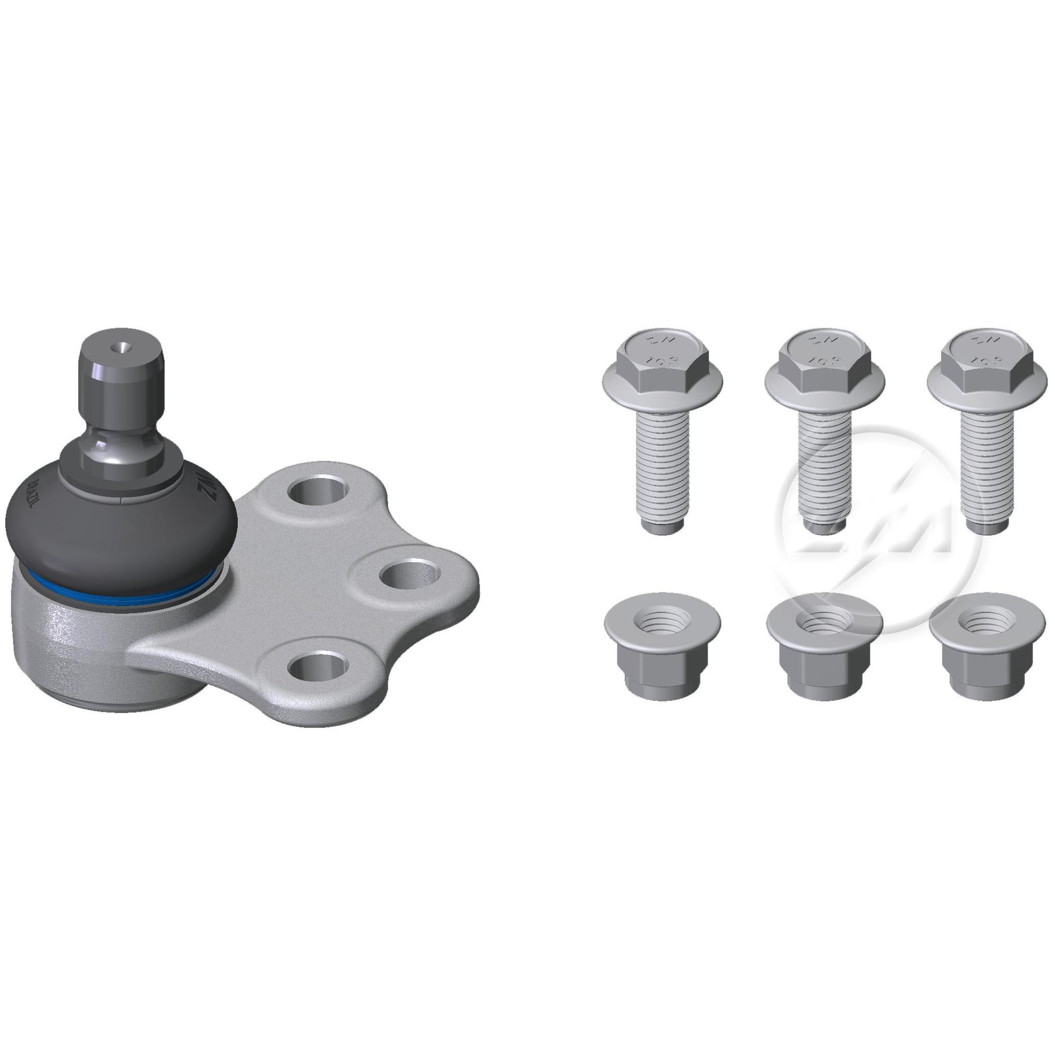 Pivô da Suspensão para Chevrolet Meriva - ZM - 470.134.04