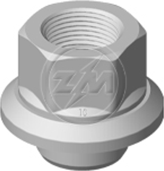 Kit 25 Porca Centralizadora Roda M22-1,5xCH32 - ZM - 52902243