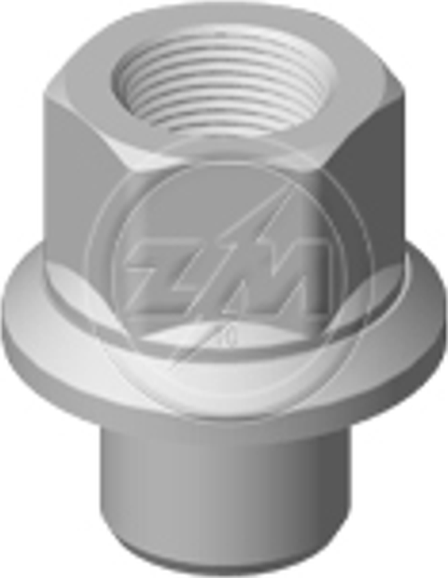 Kit 20 Porca Centralizadora Roda M22-1,5xCH33 - ZM - 52902255