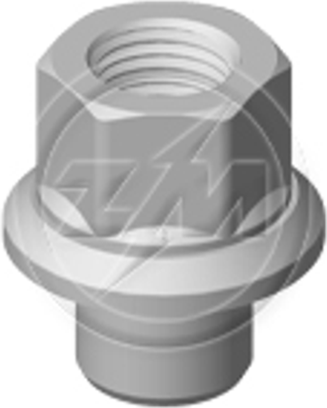 Kit 20 Porca Centralizadora Roda 7/8"xCH1,5/16" - ZM - 52978051