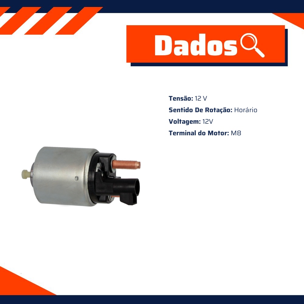 Relê Auxiliar de Partida para Cadillac SRX e Chevrolet Captiva - ZM - 5-995