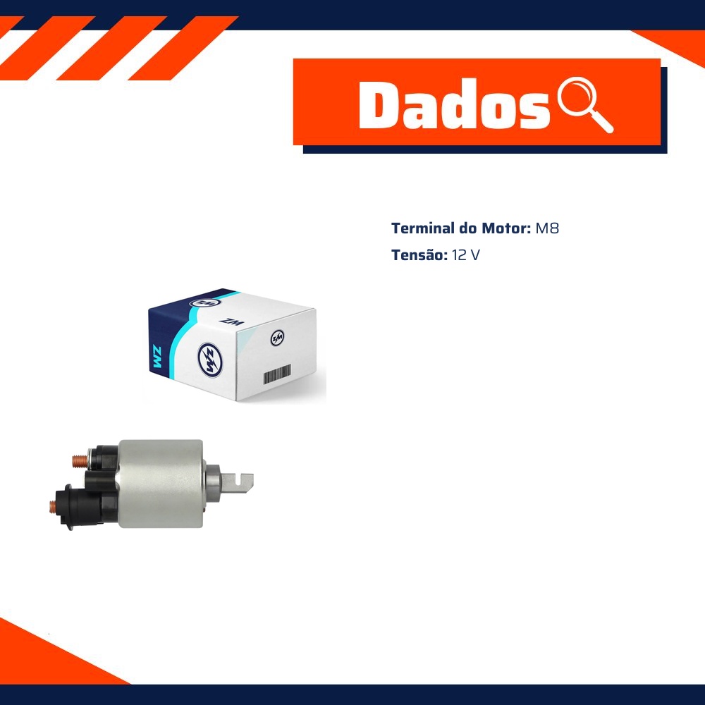 Relê Auxiliar de Partida para Honda Accord - ZM - 609