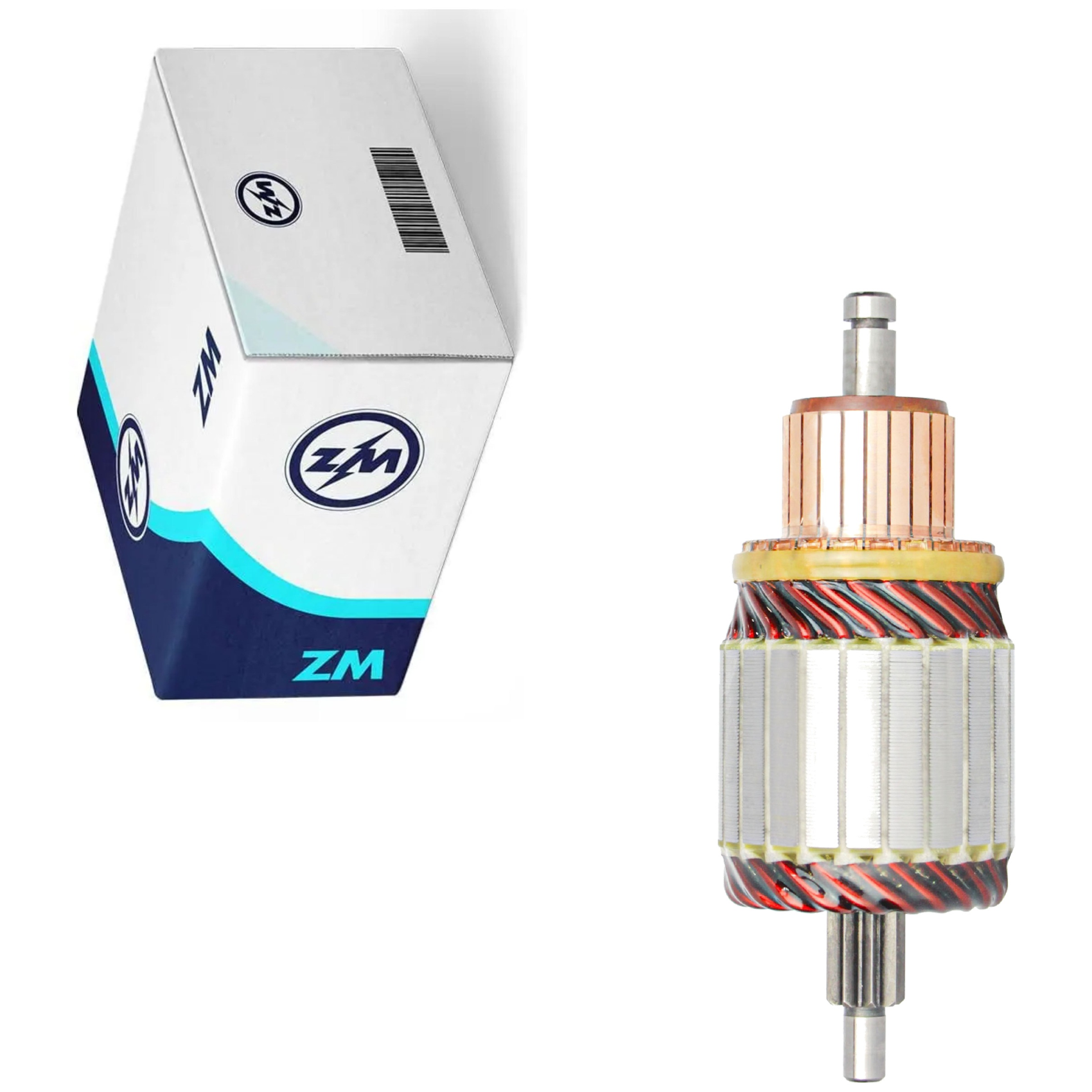 Induzido do Motor de Partida 12V para Mercedes-Benz SL 600 e Volkswagen Touareg - ZM - 83.571.06