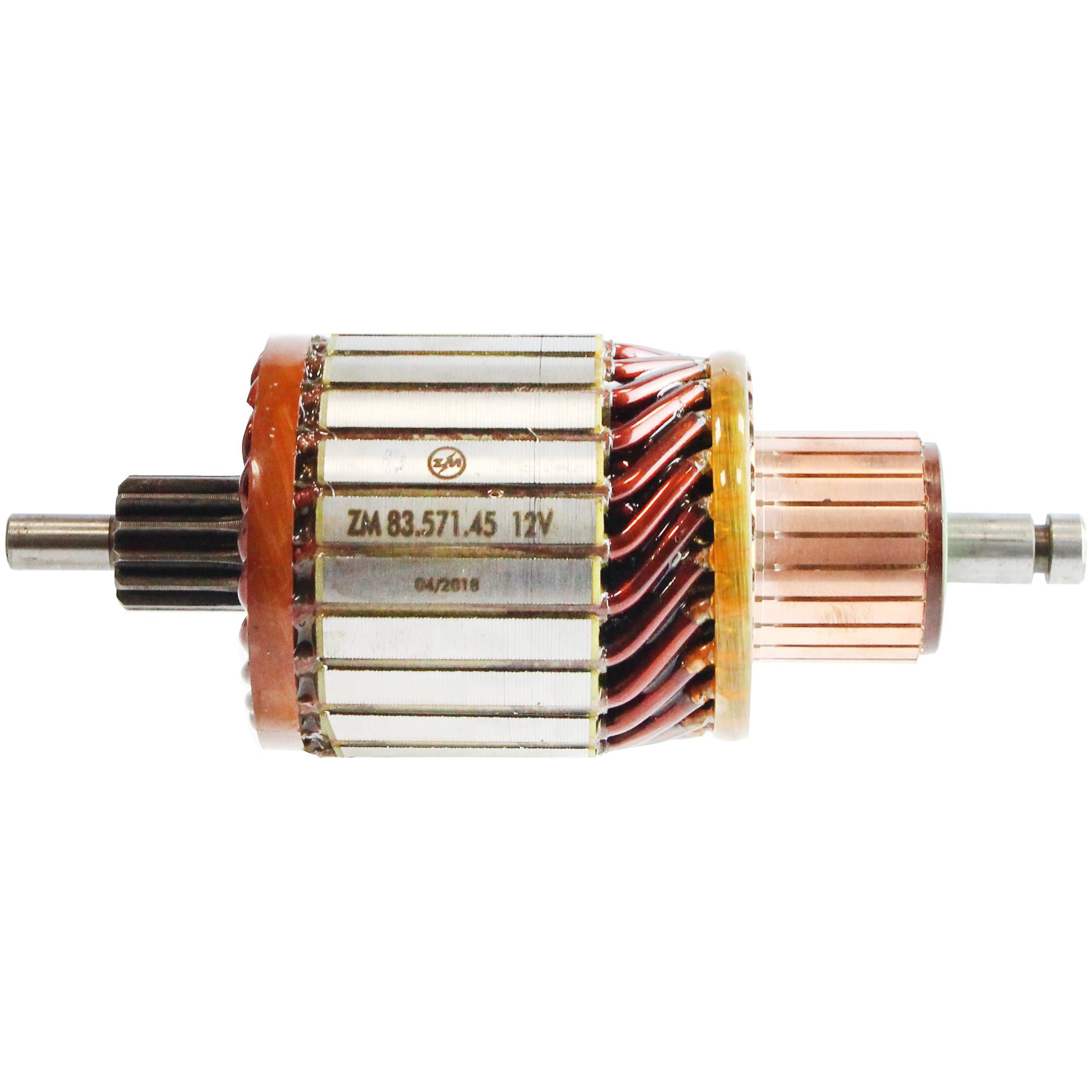 Induzido do Motor de Partida 12V - ZM - 83.571.45