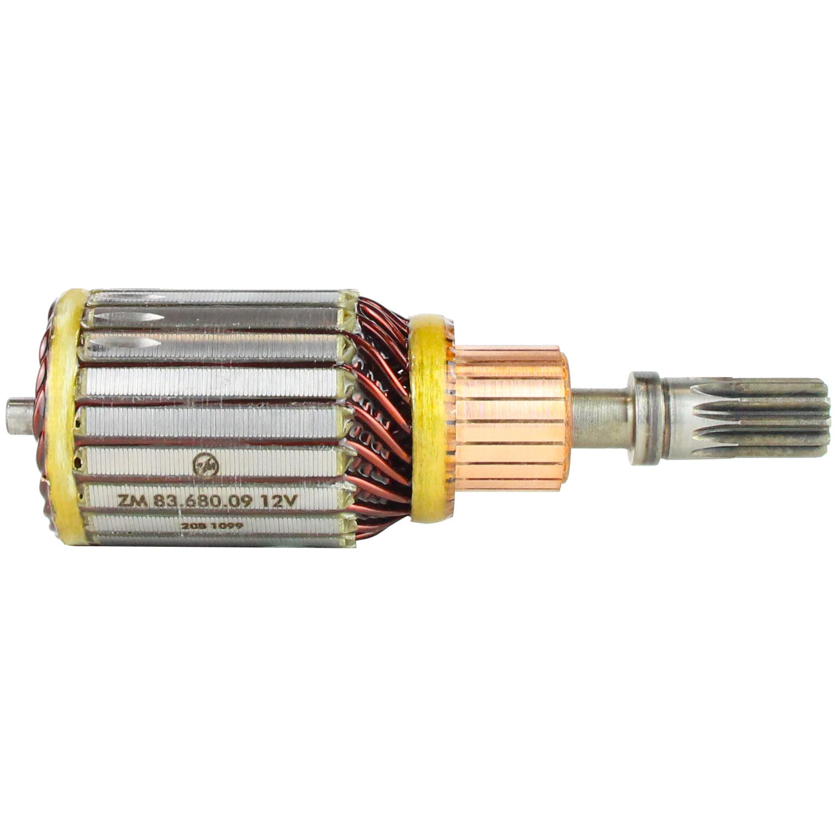 Induzido do Motor de Partida 12V - ZM - 83.680.09