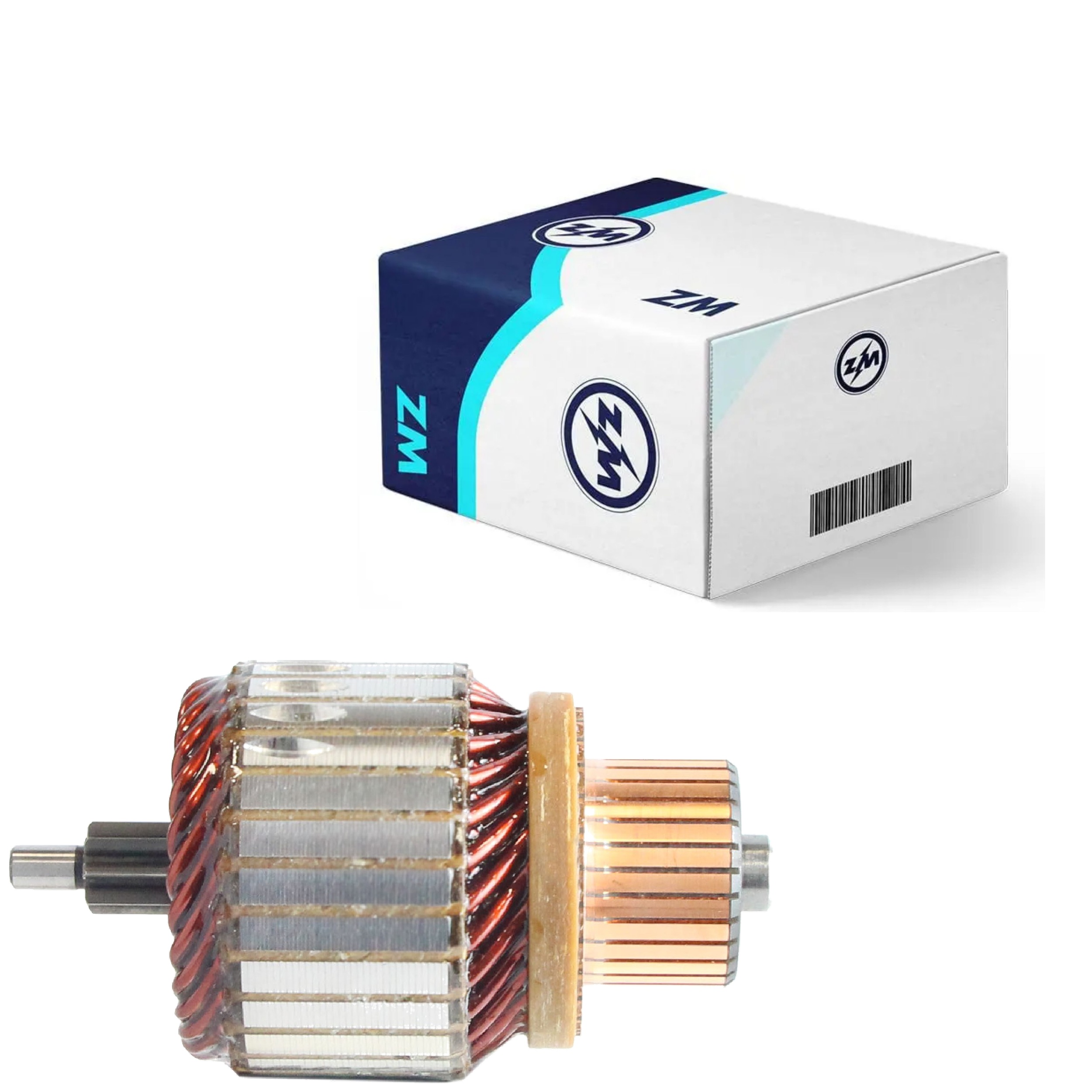Induzido do Motor de Partida 12V para JAC J2 e J3 - ZM - 83.790.09