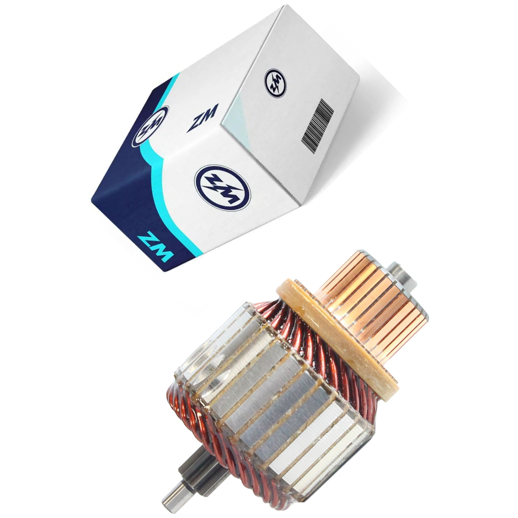 Induzido do Motor de Partida 12V para JAC J2 e J3 - ZM - 83.790.09
