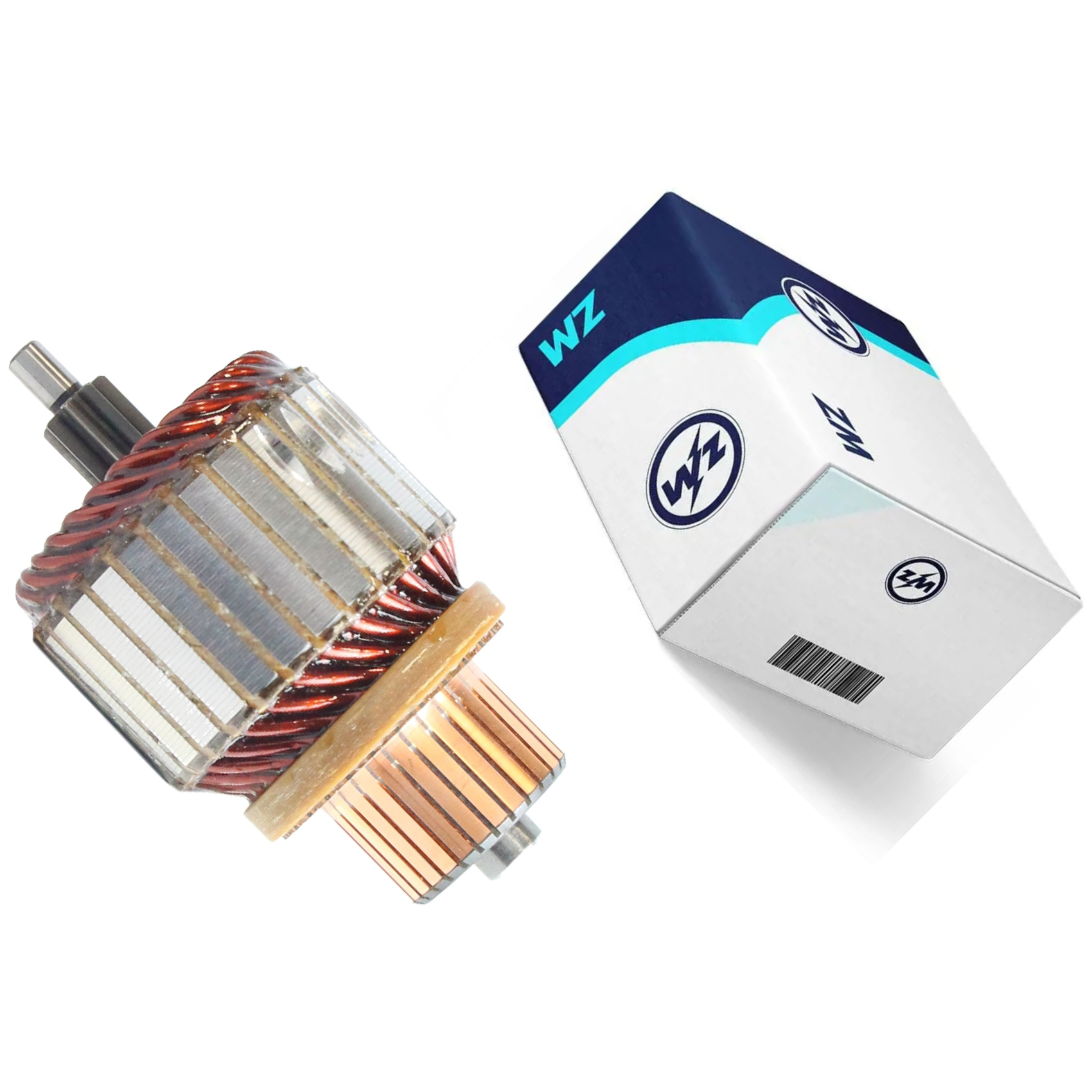 Induzido do Motor de Partida 12V para JAC J2 e J3 - ZM - 83.790.09