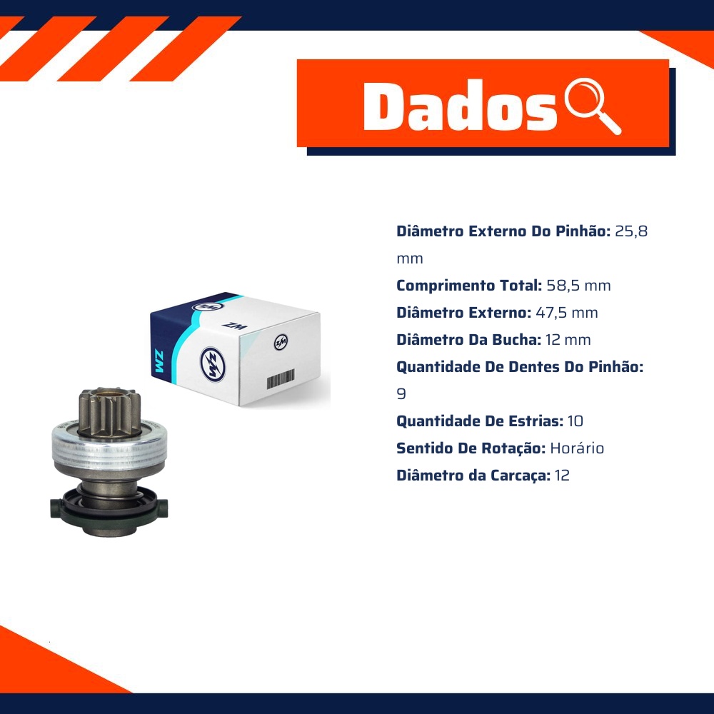 Impulsor de Partida - ZM - 85.571.12