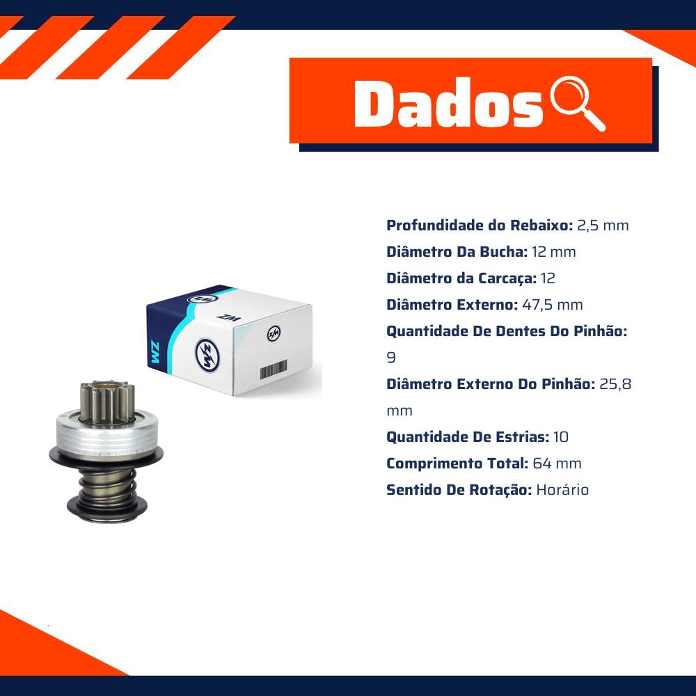Impulsor de Partida - ZM - 85.571.19