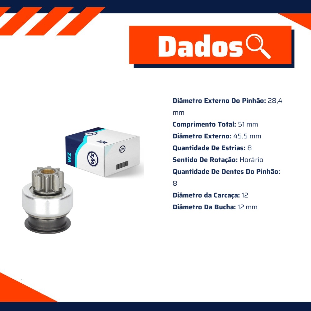 Impulsor de Partida - ZM - 85.790.14