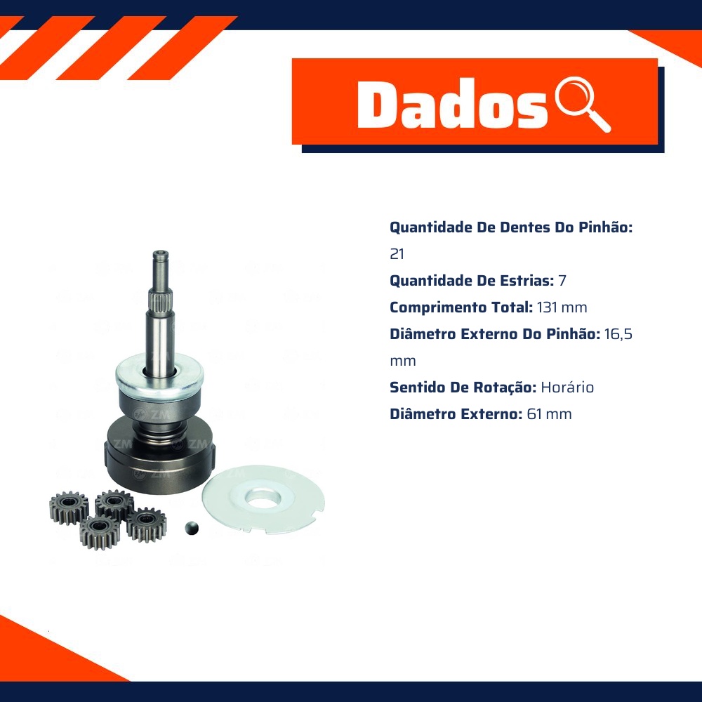 Impulsor de Partida - ZM - 85.818.90