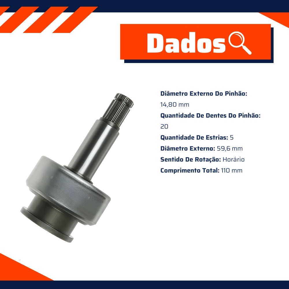 Impulsor de Partida - ZM - 85.890.07