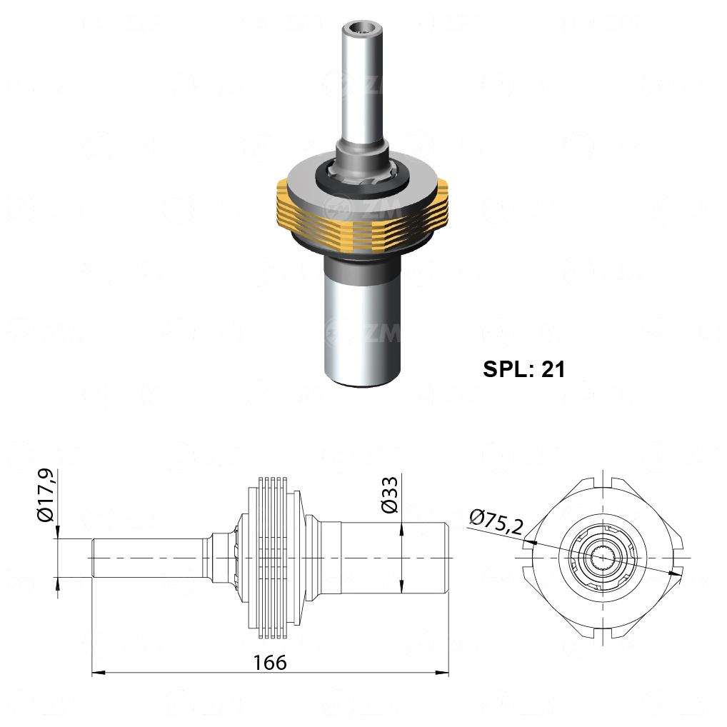 Impulsor de Partida - ZM - 85.901.10