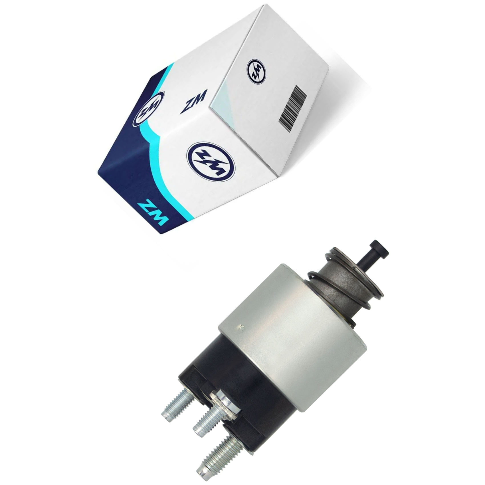 Relê Auxiliar de Partida para Fiat 500 e Fiorino - ZM - 9-391
