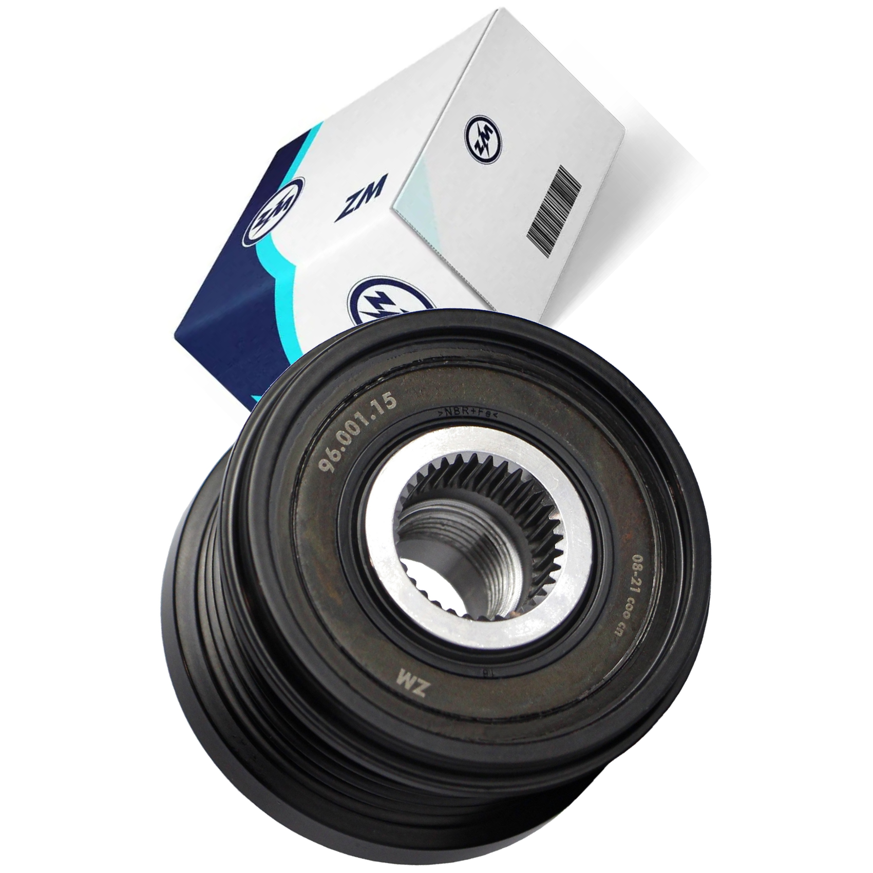 Polia de Roda Livre OAP do Alternador - ZM - 96.001.15