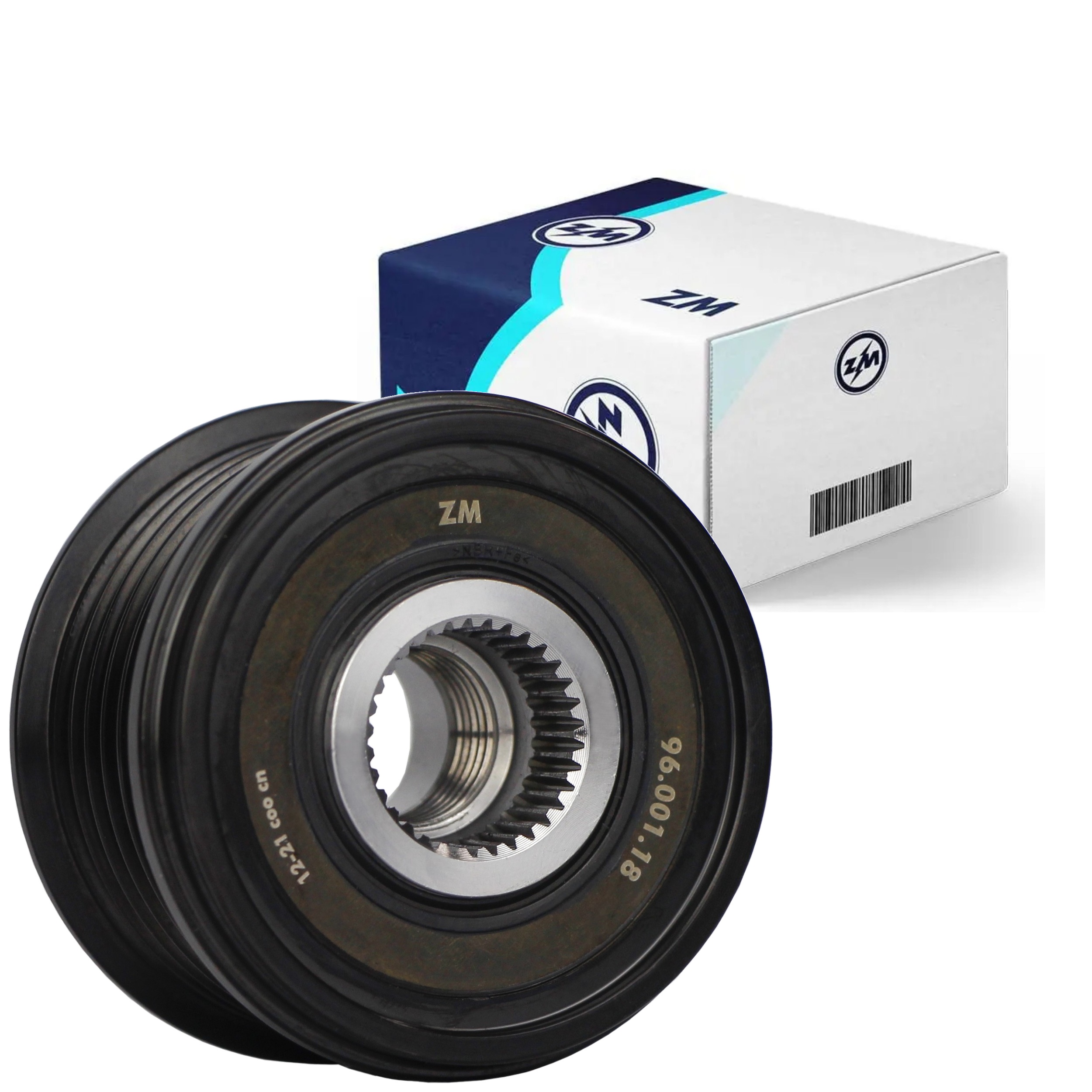 Polia de Roda Livre Oap do Alternador para Audi A1 e Q3 - ZM - 96.001.18