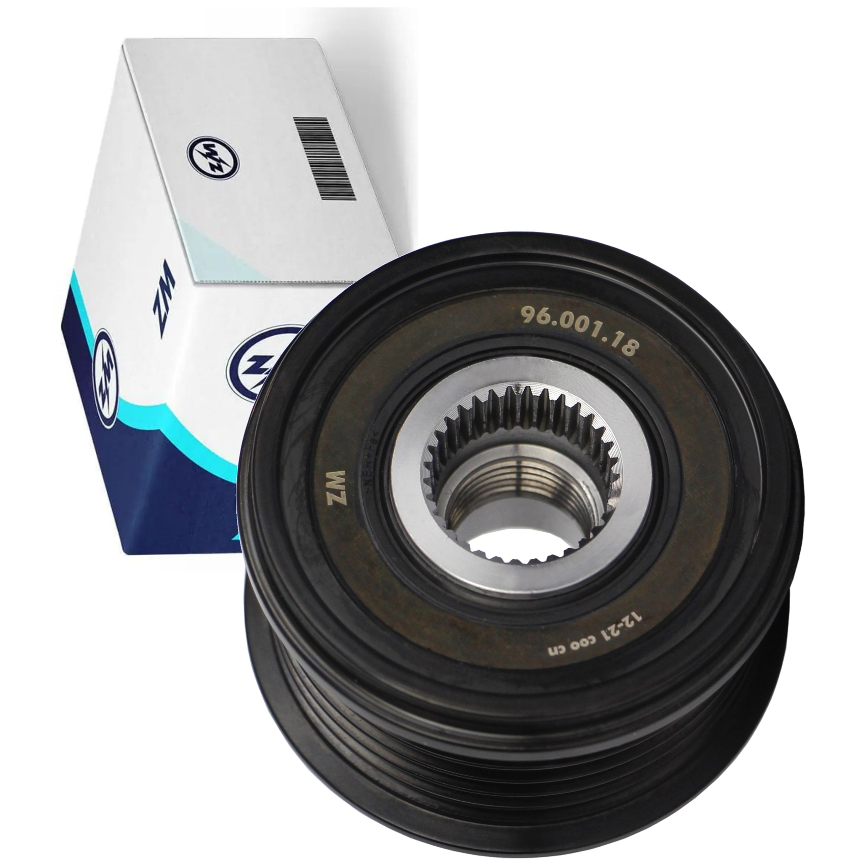 Polia de Roda Livre Oap do Alternador para Audi A1 e Q3 - ZM - 96.001.18