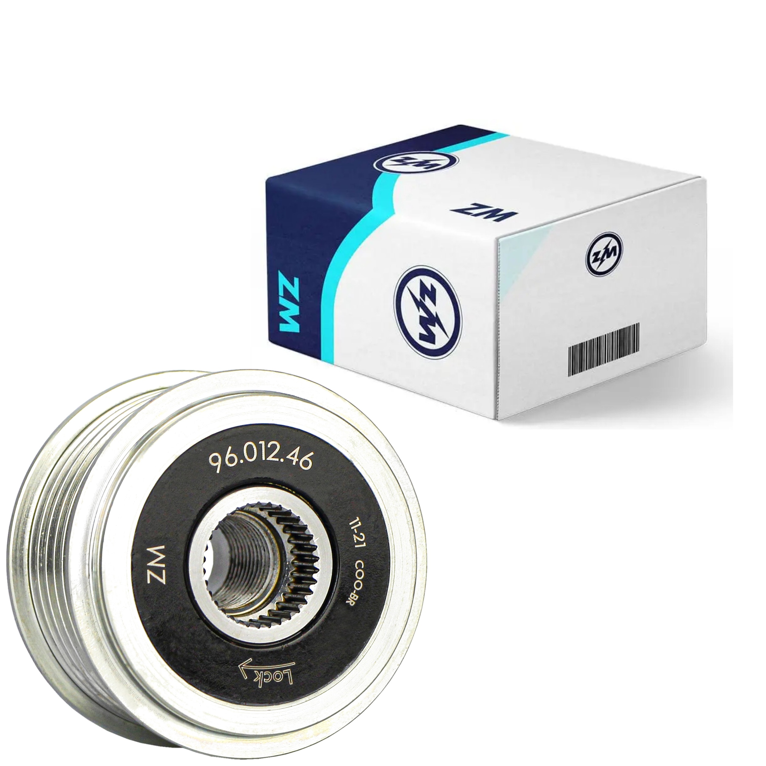 Polia de Roda Livre Oap do Alternador para Ssangyong Actyon - ZM - 96.012.46