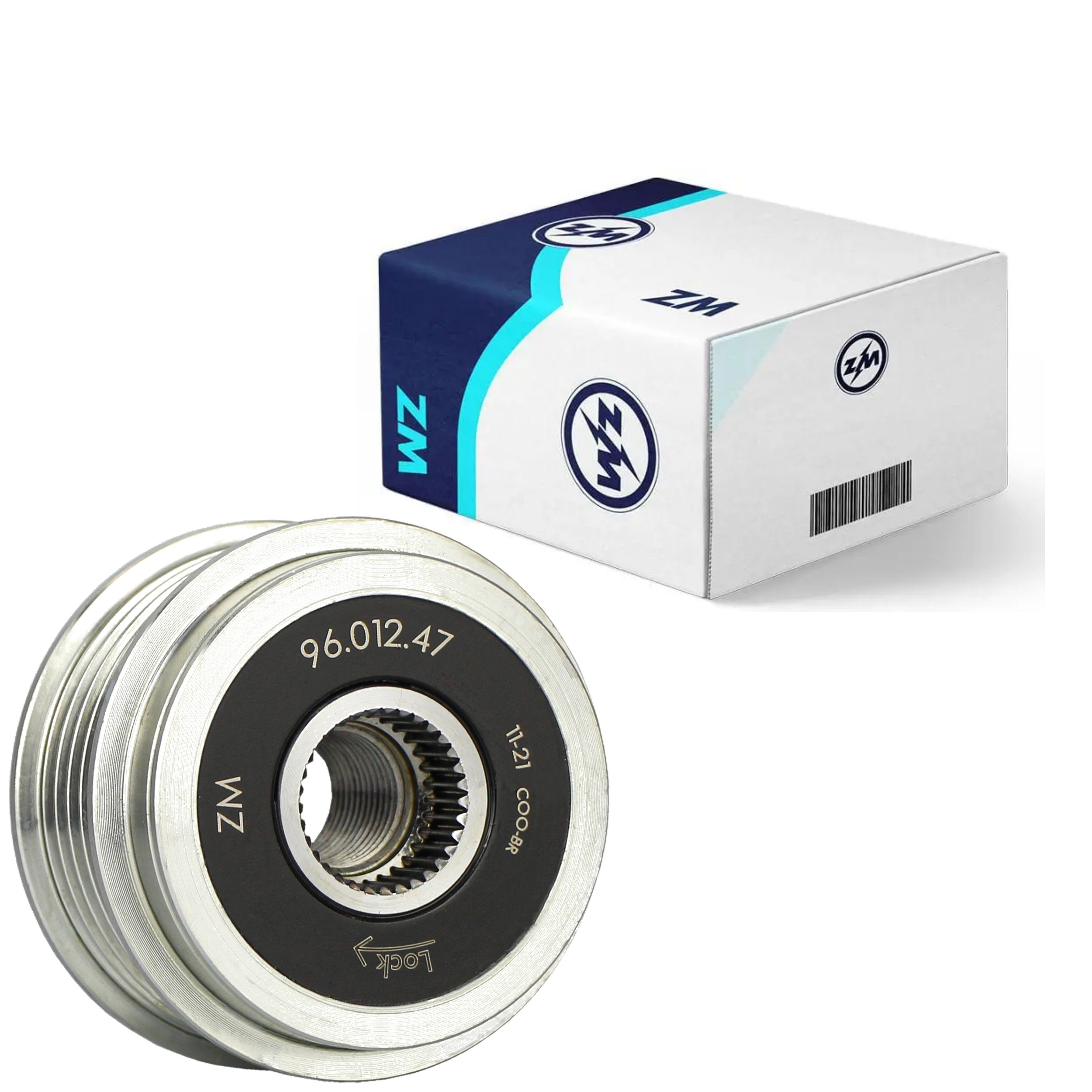 Polia de Roda Livre Oap do Alternador para KIA Soul - ZM - 96.012.47