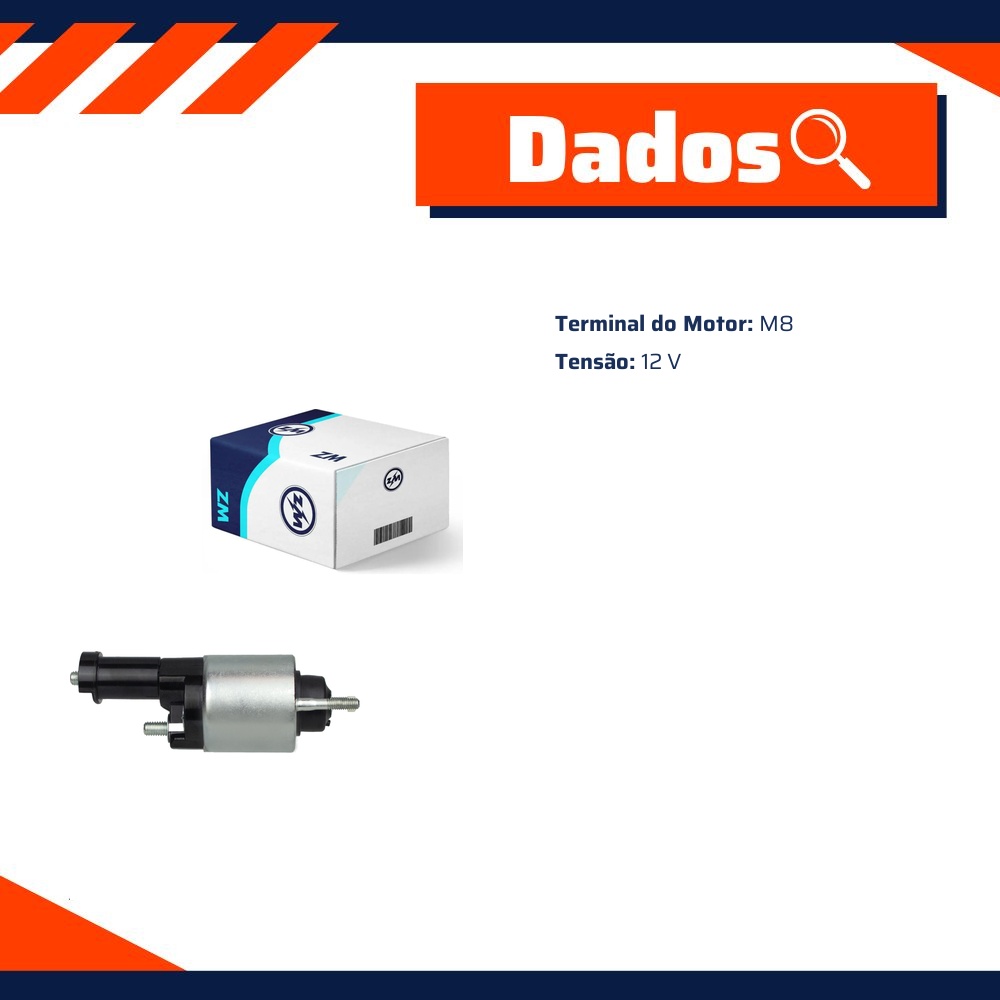 Relê Auxiliar de Partida para Honda Civic e CR-V - ZM - 9-705