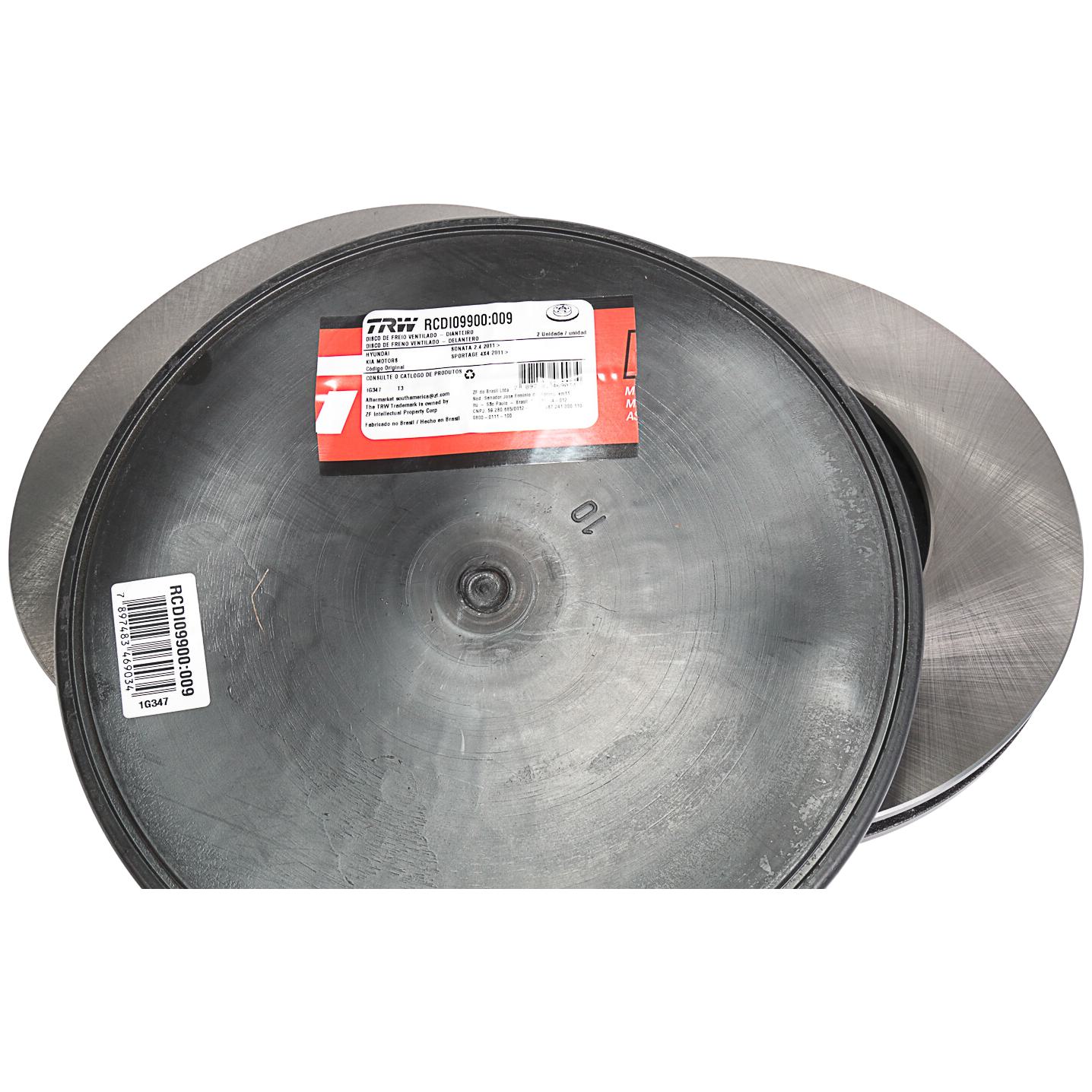 Par Disco de Freio Dianteiro TRW RCDI09900